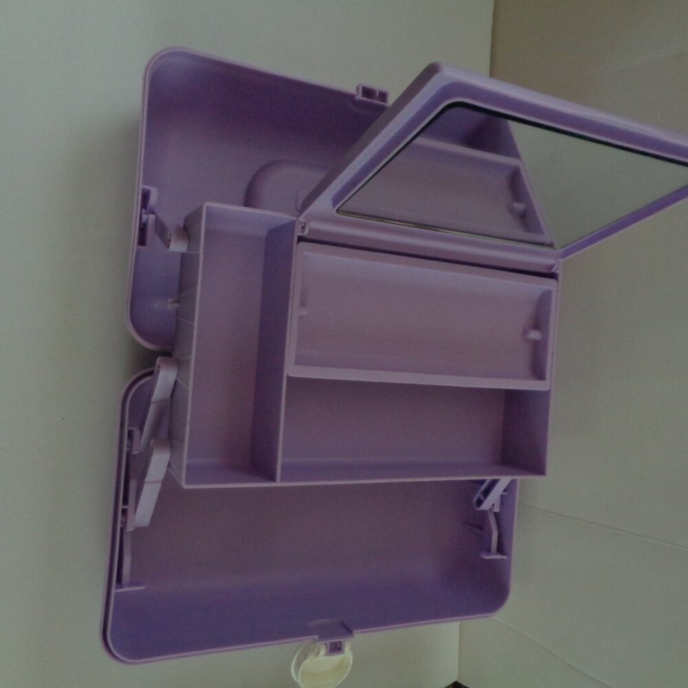 CABOODLES LAVENDER MAKEUP ORGANIZER - EUC - Picture 6 of 6